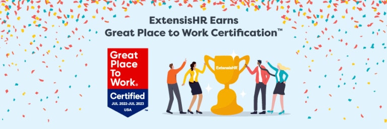 ExtensisHR Earns Great Place To Work Certification™