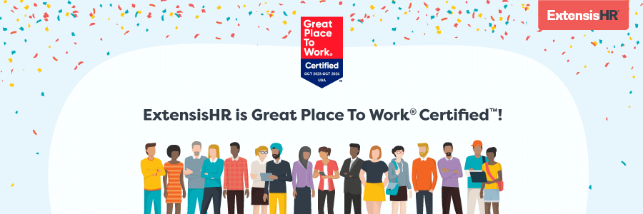 ExtensisHR Certified as a Great Place To Work®